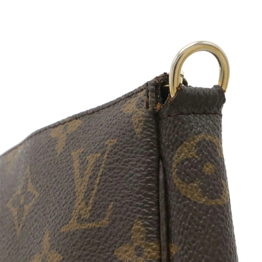 LOUIS VUITTON Brown Monogram Pochette Pouch - Picture 6 of 10